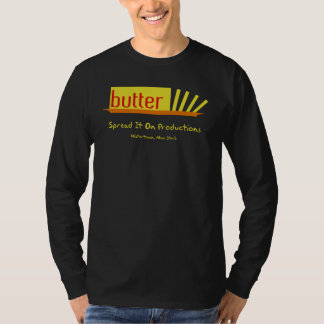 zwarte boter t-shirt