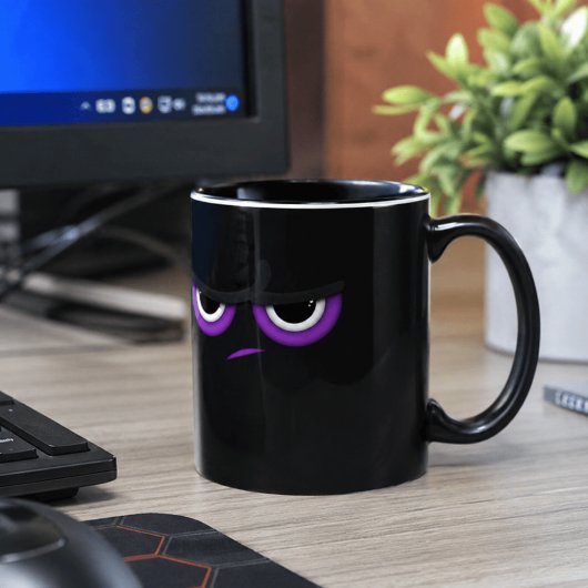 Zwarte boze Ninja Mok