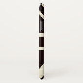 Zwarte-Britse vlag Case-Mate iPhone Case (Achterkant / rechts)