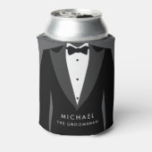 Zwarte Bruidsjonkers Koeler Cadeaus Kan Koeler (Blikje Achterkant)