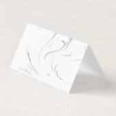 Zwarte bruidsjurk uitnodiging (Achterkant)