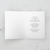 Zwarte bruidsmeisje uitnodigingskaart -- Bruidsjur (Binnen)