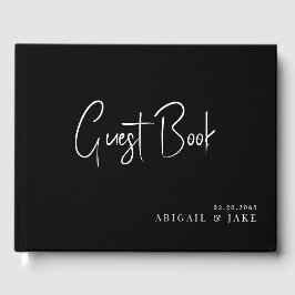 Zwarte bruiloft gastenboek