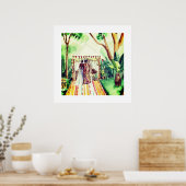 Zwarte bruiloft poster (Keuken)