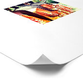 Zwarte bruiloft poster (Hoek)