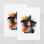 Zwarte Bruja Kaarten (Voorkant / Achterkant)