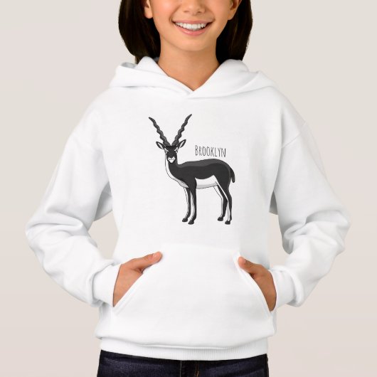 Zwarte-buck-antilope-afbeelding (Voorkant)
