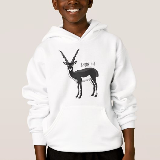 Zwarte-buck-antilope-afbeelding (Voorkant)