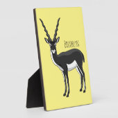 Zwarte-buck-antilope-afbeelding Fotoplaat (Zijkant)