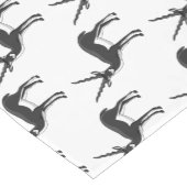 Zwarte-buck-antilope-afbeelding Korte Tafelloper (Hoek)