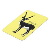 Zwarte-buck-antilope-afbeelding Magneet (Linkerzijde)