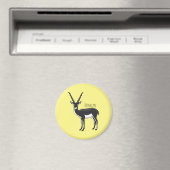 Zwarte-buck-antilope-afbeelding Magneet (Insitu (Vaatwasser))
