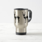 Zwarte-buck-antilope-afbeelding Reisbeker (Voorkant rechts)