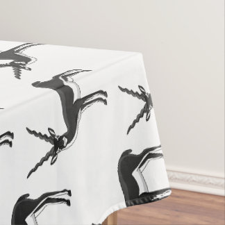 Zwarte-buck-antilope-afbeelding Tafelkleed