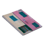 ZWARTE BUDZORG OP PINK PAINK WALL NOTITIEBOEK (Rechterzijde)