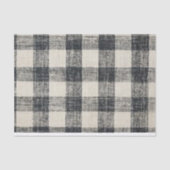 Zwarte buffalo-achtergrond voor ontkoppeling tissuepapier (Voorkant)