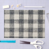 Zwarte buffalo-achtergrond voor ontkoppeling tissuepapier (Craft)