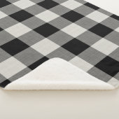 Zwarte buffelcontrole | Moderne bosbouw Sherpa Deken (3/4)