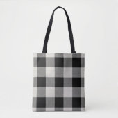 Zwarte buffelcontrole | Moderne bosbouw Tote Bag (Voorkant)