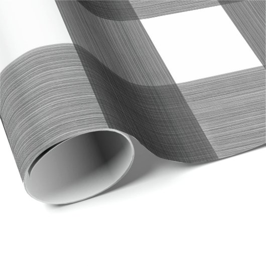 Zwarte buffelplaat cadeaupapier (Rol Hoek)