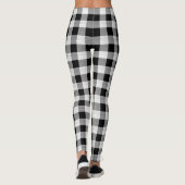 Zwarte Buffelplaat ID604-Leggings Leggings (Achterkant)