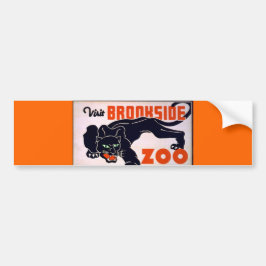  zwarte bumpersticker