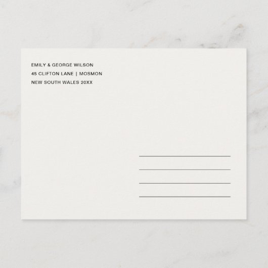 ZWARTE BURGUNDY ROOS FLORAL WEDING DANK U AANKONDIGINGSKAART (Achterkant)