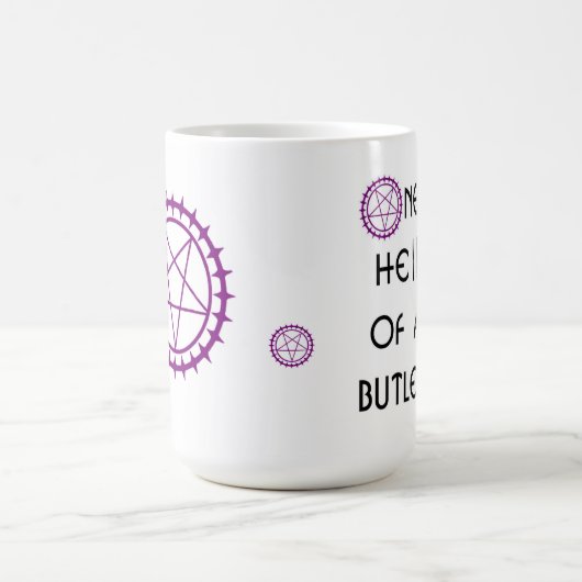 Zwarte Butler geïnspireerd, Mok (Center)