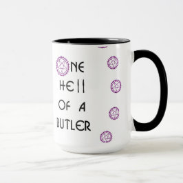 Zwarte Butler geïnspireerd, Mok