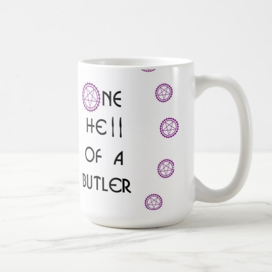 Zwarte Butler geïnspireerd, Mok (Rechts)