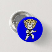 Zwarte Button (Voorkant /achterkant)