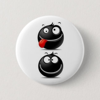 Zwarte Button