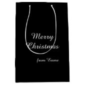 Zwarte cadeautas (Voorkant)