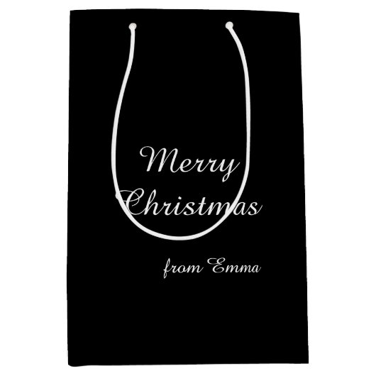 Zwarte cadeautas (Voorkant)