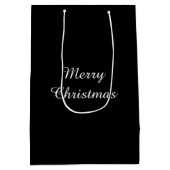 Zwarte cadeautas (Achterkant)