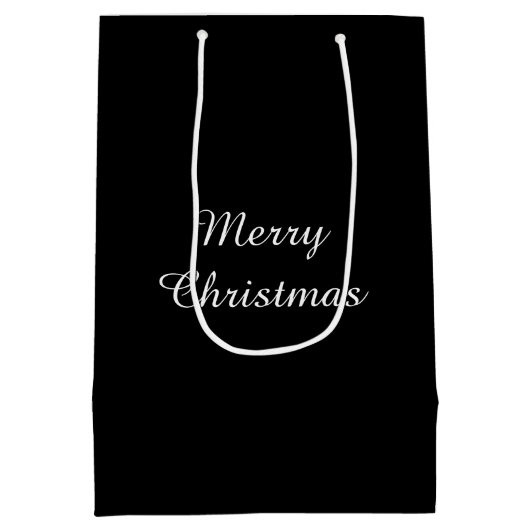 Zwarte cadeautas (Achterkant)