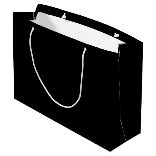 Zwarte cadeautas (Achterkant Gekanteld)