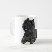 Zwarte Cairn Terrier Koffiemok (Voorkant links)