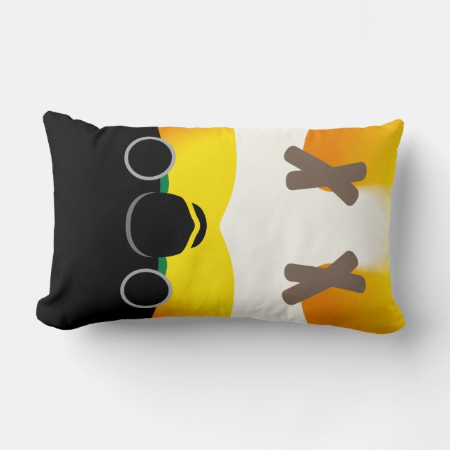 Zwarte Caïro Kussen (Voorkant)