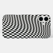 zwarte caleidoscoop Case-Mate iPhone case (Achterkant (horizontaal))