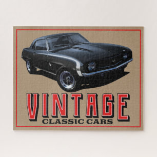  zwarte Camaro Legpuzzel