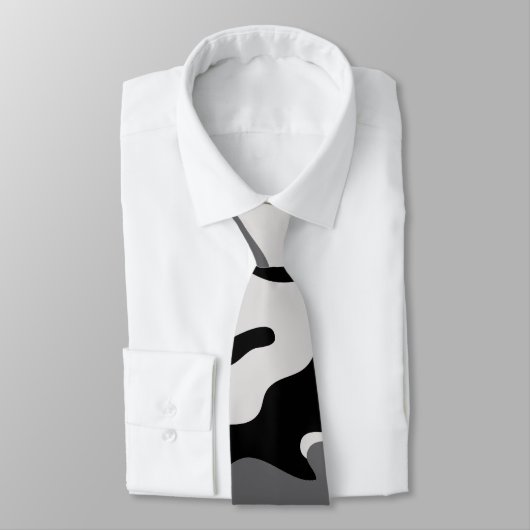 ZWARTE CAMO - STROPDAS (Gebonden)