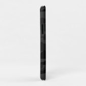 Zwarte Camouflage Case-Mate iPhone Case (Achterkant/rechts)