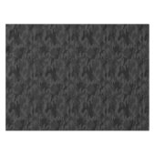 Zwarte Camouflage Tafelkleed (Voorkant (Horizontaal))