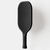 Zwarte Canvas Pickleball Paddle (Links)
