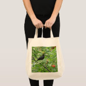 Zwarte Canvas tas en bessen Organic Grocery (Voorkant (product))