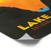 Zwarte Canyon bij het Poster van de Mead NRA (Hoek)