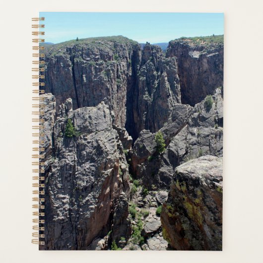 Zwarte Canyon van de Gunnison Planner (Voorkant)