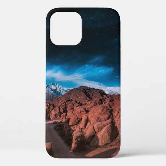 ZWARTE CAR NEAR ROCK FORMATIONS Case-Mate iPhone CASE (Achterkant)
