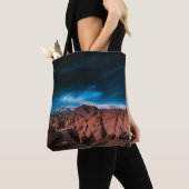 ZWARTE CAR NEAR ROCK FORMATIONS TOTE BAG (Dichtbij)